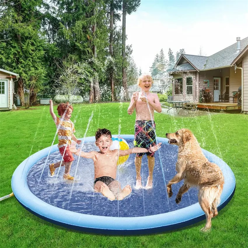 JUGUETE PERROS AGUA PATIO TRASERO VERANO RONDON HCC - 3