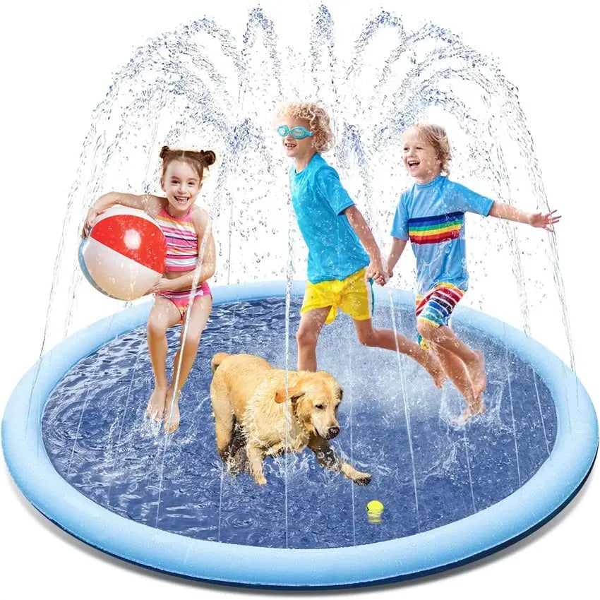 JUGUETE PERROS AGUA PATIO TRASERO VERANO RONDON HCC - 4