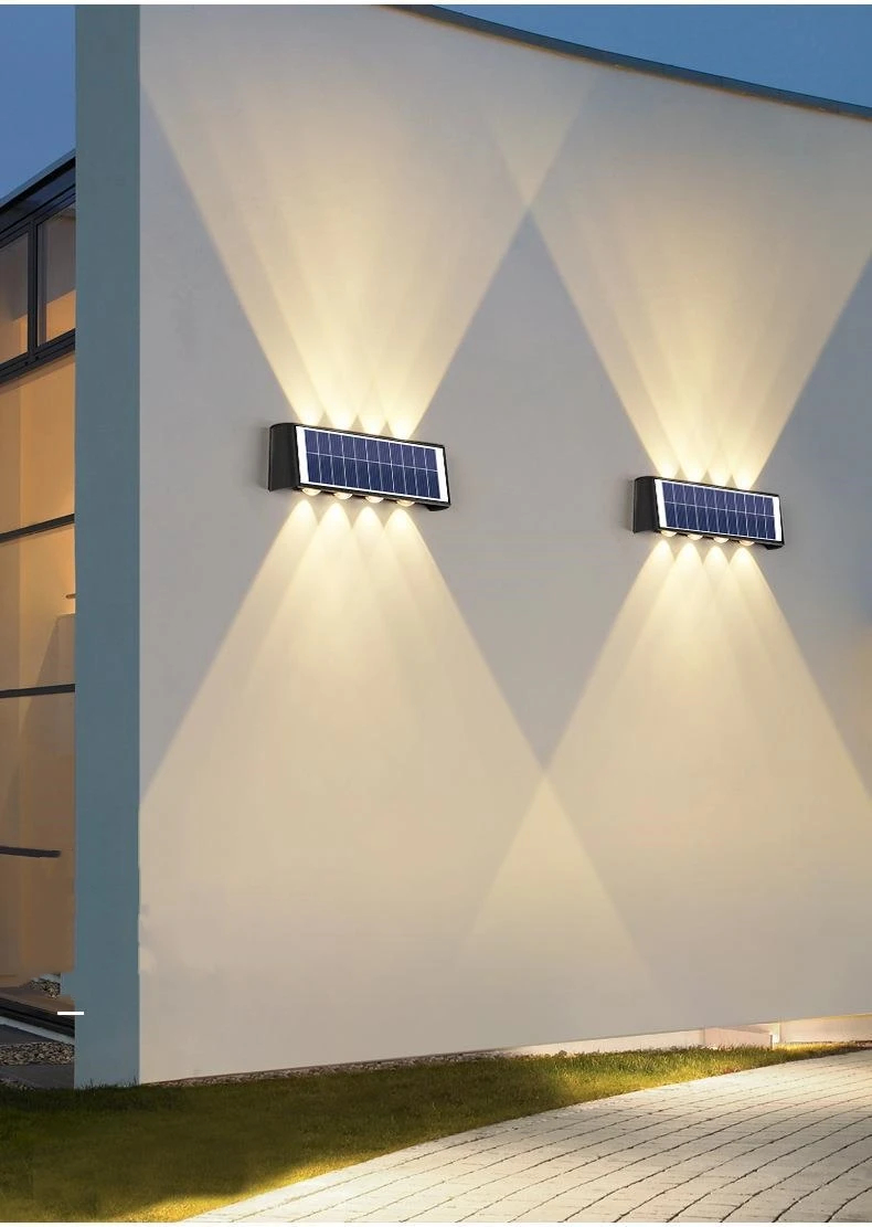 REFLECTOR SOLAR PARED LED EXTERIORES IMPERMEABLE RONDON - 5