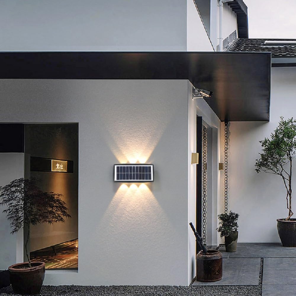 REFLECTOR SOLAR PARED LED EXTERIORES IMPERMEABLE RONDON - 8