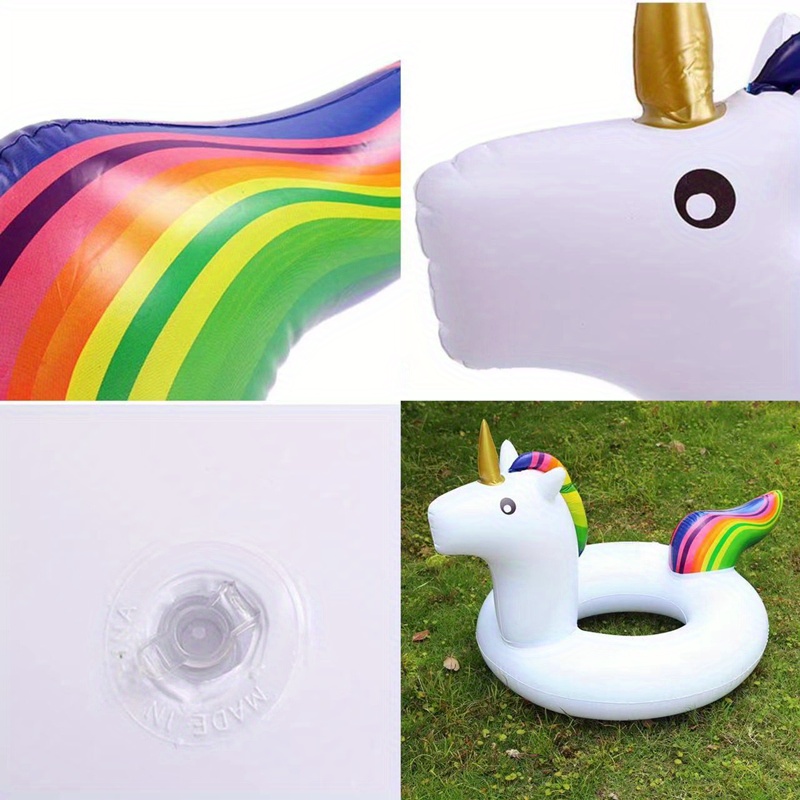 INFLABLE GENUINE TOYOTA NUEVO PISCINA ANILLO NATACIÓN UNICORNIO NIÑAS RONDON - 1