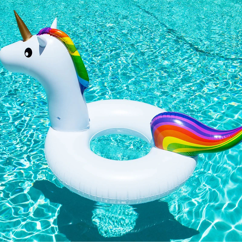 INFLABLE GENUINE TOYOTA NUEVO PISCINA ANILLO NATACIÓN UNICORNIO NIÑAS RONDON - 6
