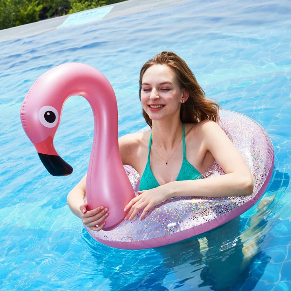 INFLABLES GENUINE TOYOTA NUEVO PISCINA FLOTADOR FLAMENCO PLAYA ARO SUMMER RONDON - 5