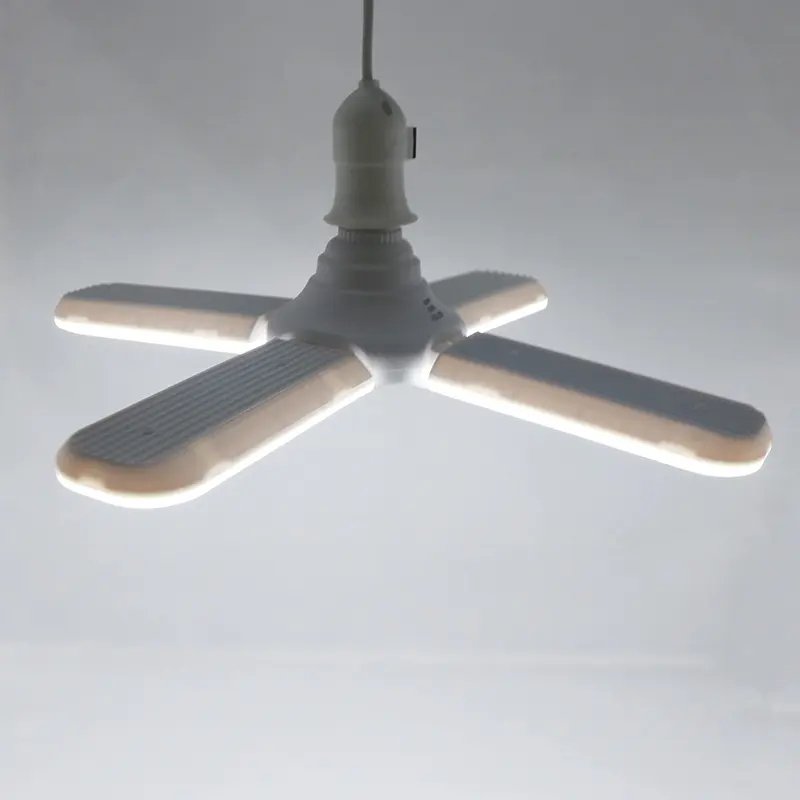 LAMPARA TECHO LED LUZ HOJA PLEGABLE LÁMPARA ASPA RONDON - 2