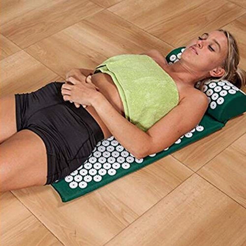 TAPETE PALMERS CONTEMPORÁNEA MODERNA YOGA COLCHONETA MASAJE ACUPRESION RELAJACION RONDON - 8