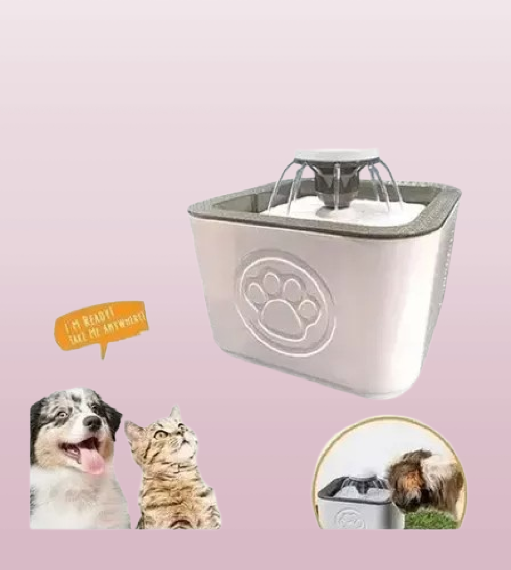 BEBEDERO PERROS GATOS ELÉCTRICO USB RONDON PALMERS FUENTE - 7