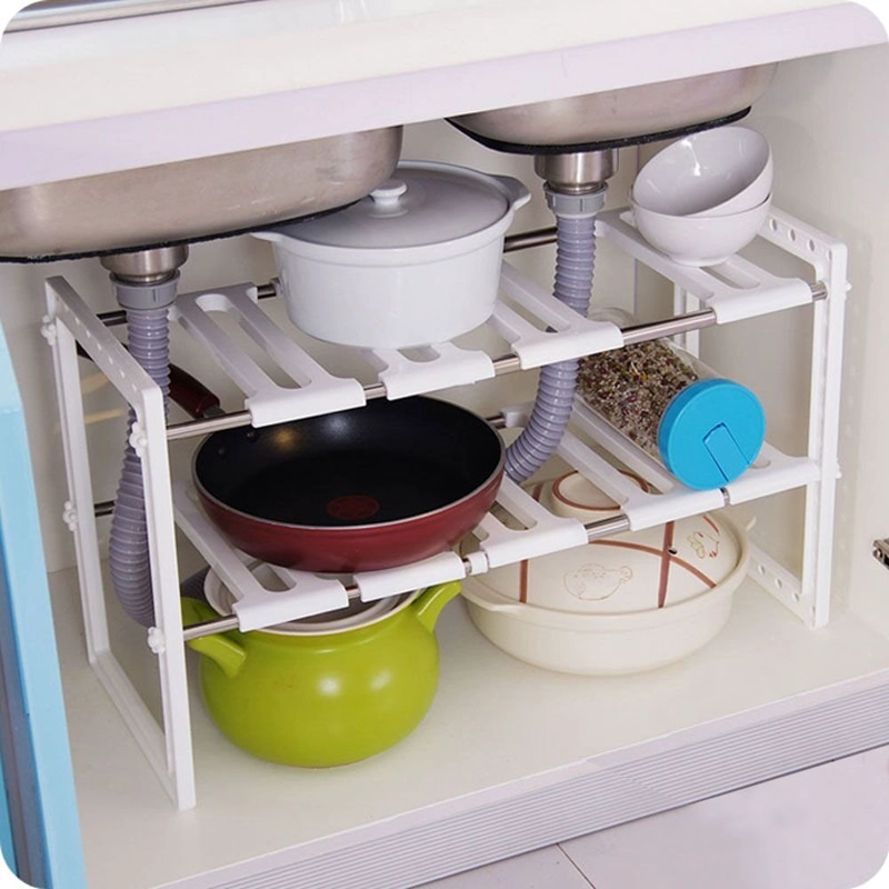 ORGANIZADOR ALMACENAMIENTO COCINA ESTANTE EXTENSIBLE RONDON - 8