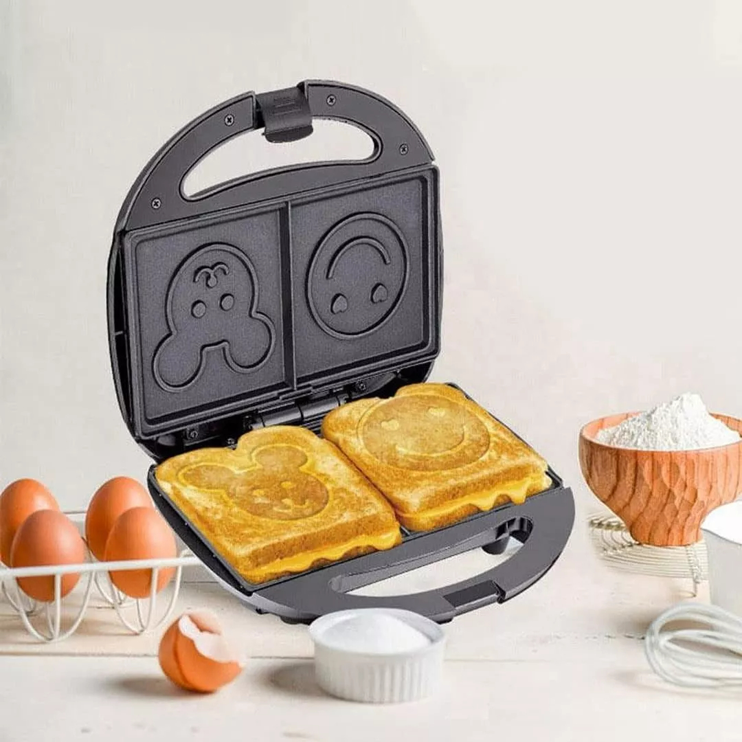 SANDWICHERA TOSTADORA PANES CON FIGURAS INFANTILES RONDON - 8