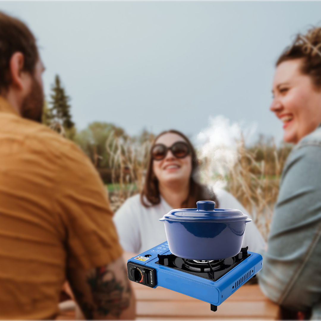 COCINA ENCIMERA A GAS CAMPING HORNILLA INDIVIDUAL RONDON - 2
