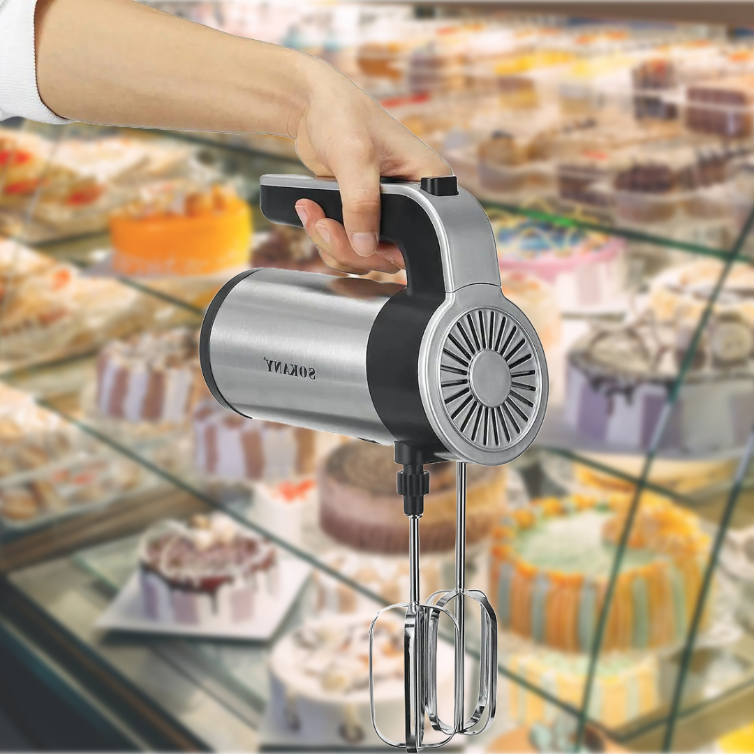 BATIDORA ALIMENTOS 2 EN 1 4L TAZÓN 5 VELOCIDADES RONDON - 5
