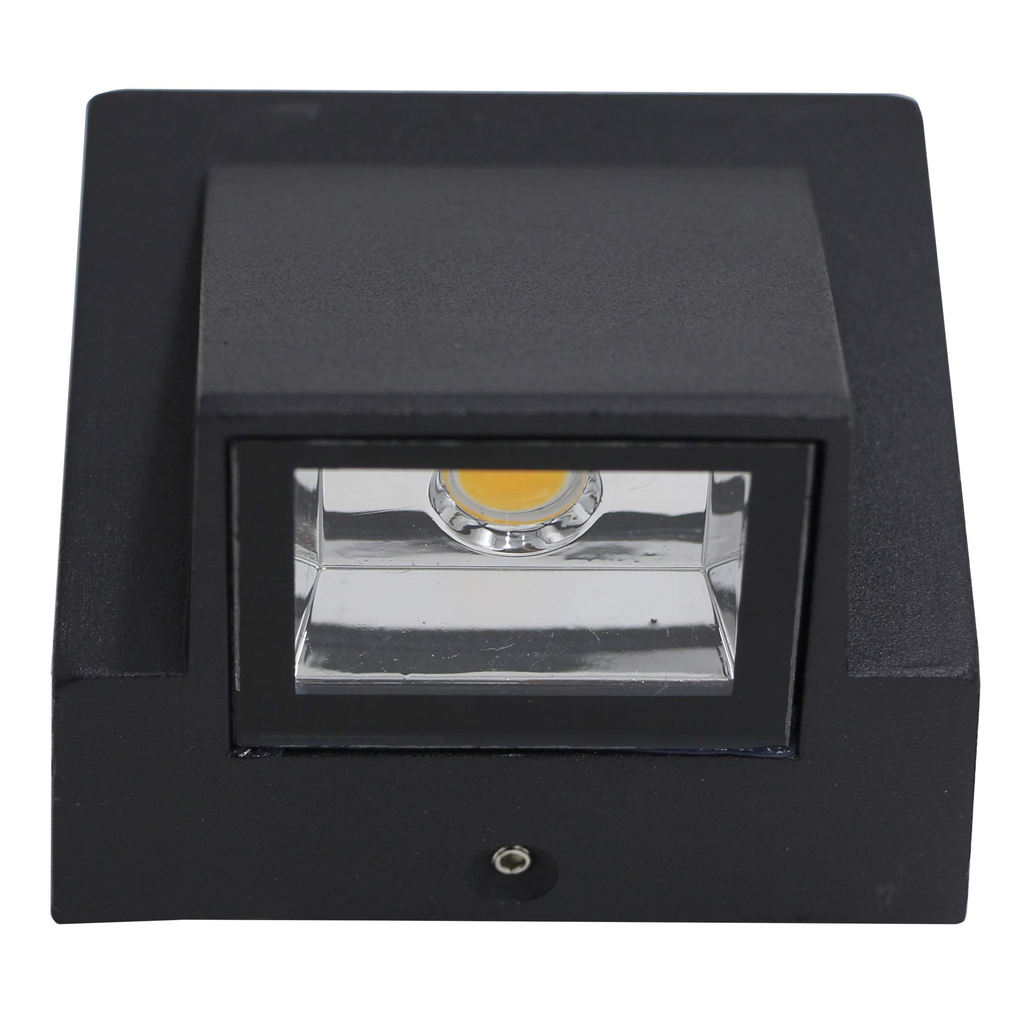 LAMPARA APLIQUE PARED EXTERIOR ILUMINACION AIRE LIBRE RONDON - 4