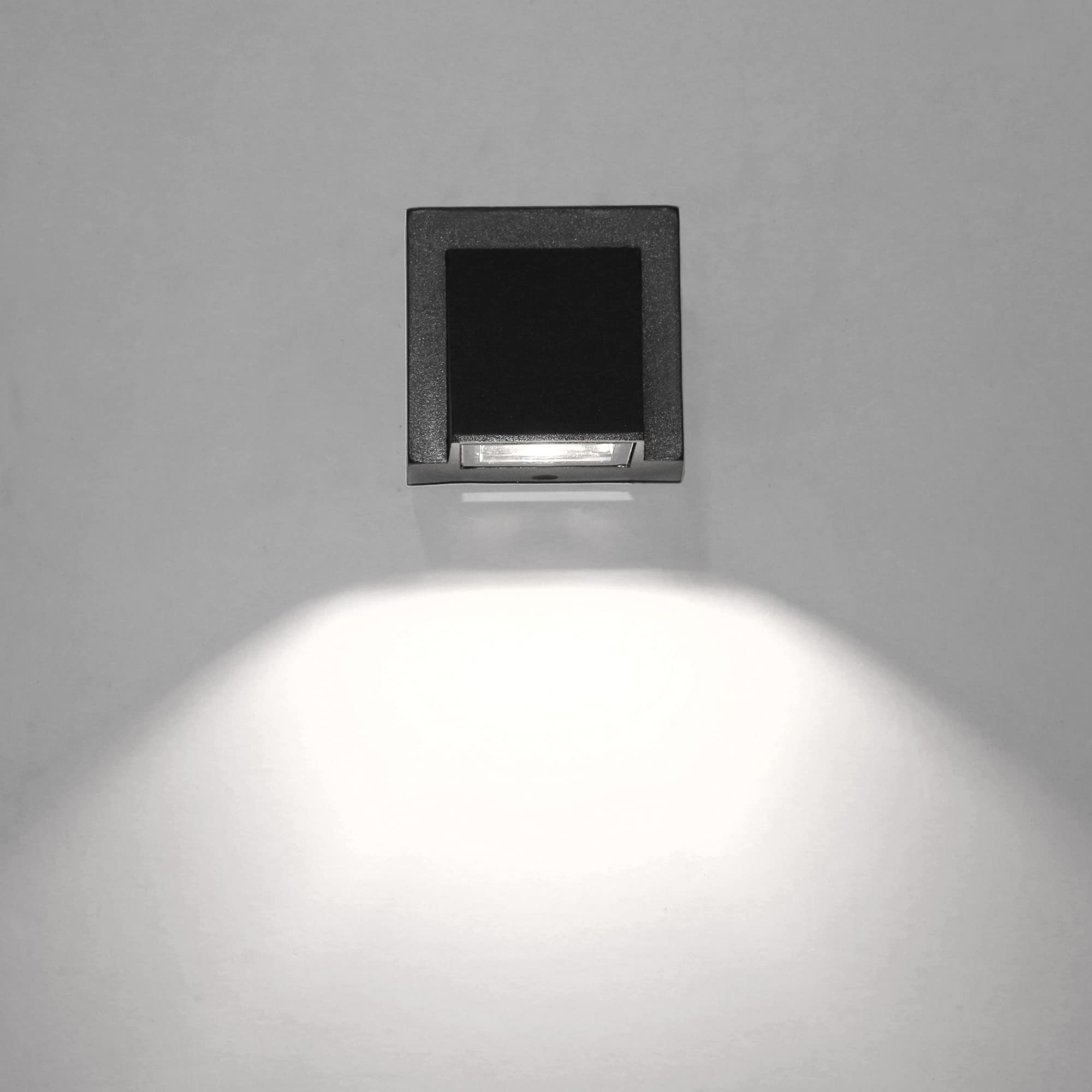 LAMPARA APLIQUE PARED EXTERIOR ILUMINACION AIRE LIBRE RONDON - 9