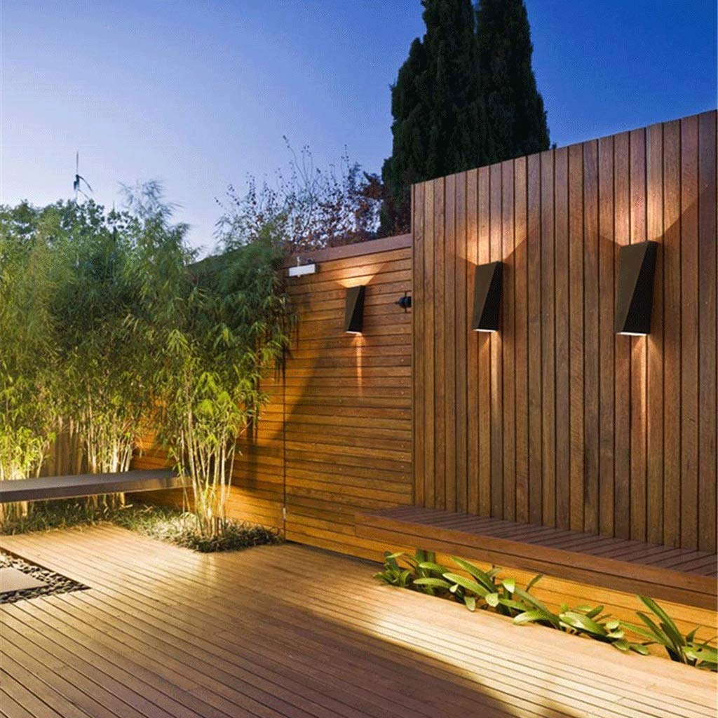 LAMPARA PARED LED DECORATIVA TRIANGULO ILUMINACION RONDON - 4