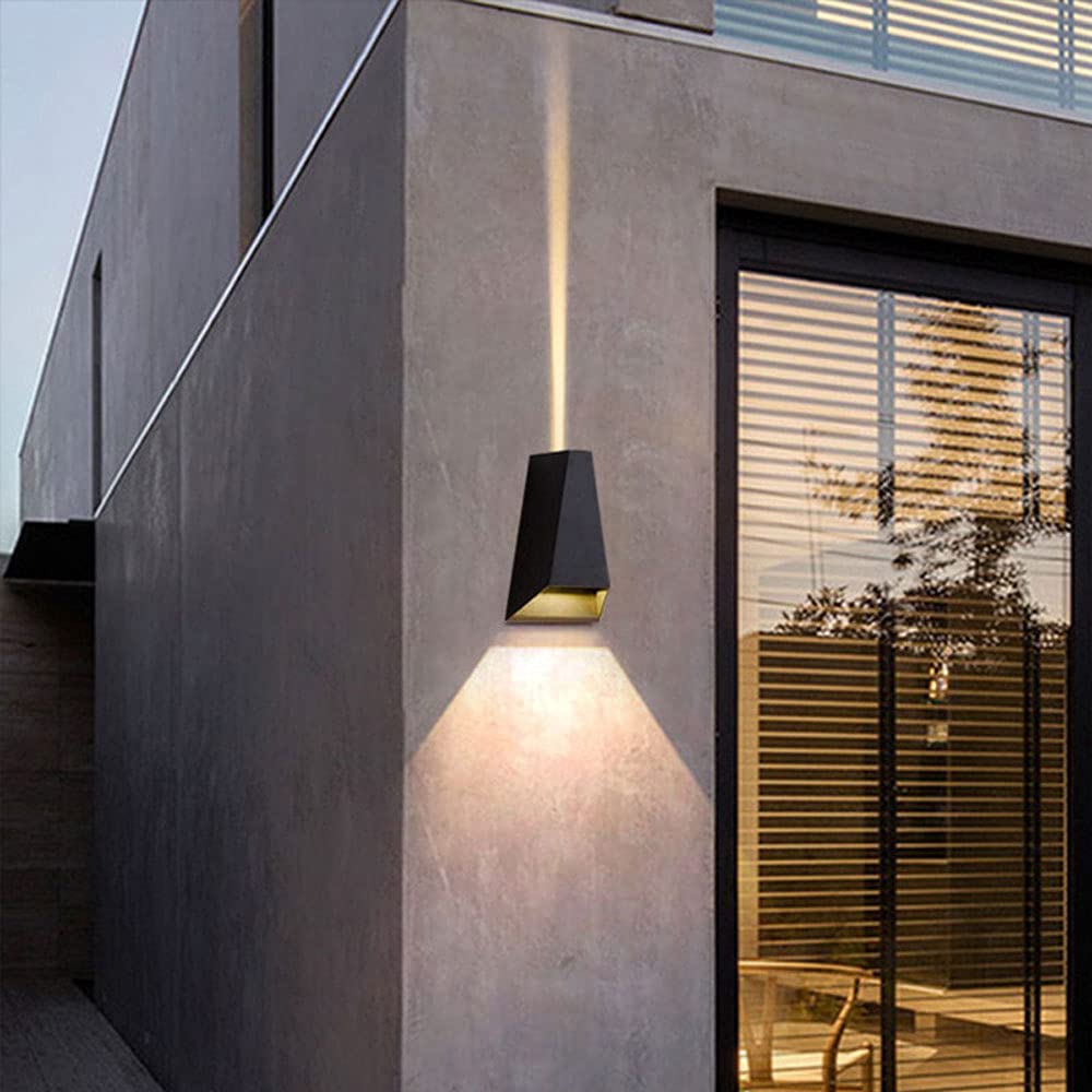 LAMPARA PARED LED DECORATIVA TRIANGULO ILUMINACION RONDON - 9