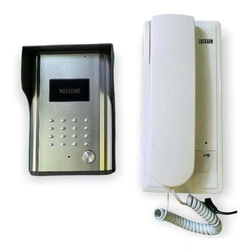 PORTERO 100FIT ELÉCTRICO TELÉFONO SEGURIDAD BOTÓN TIMBRE RONDON - 1