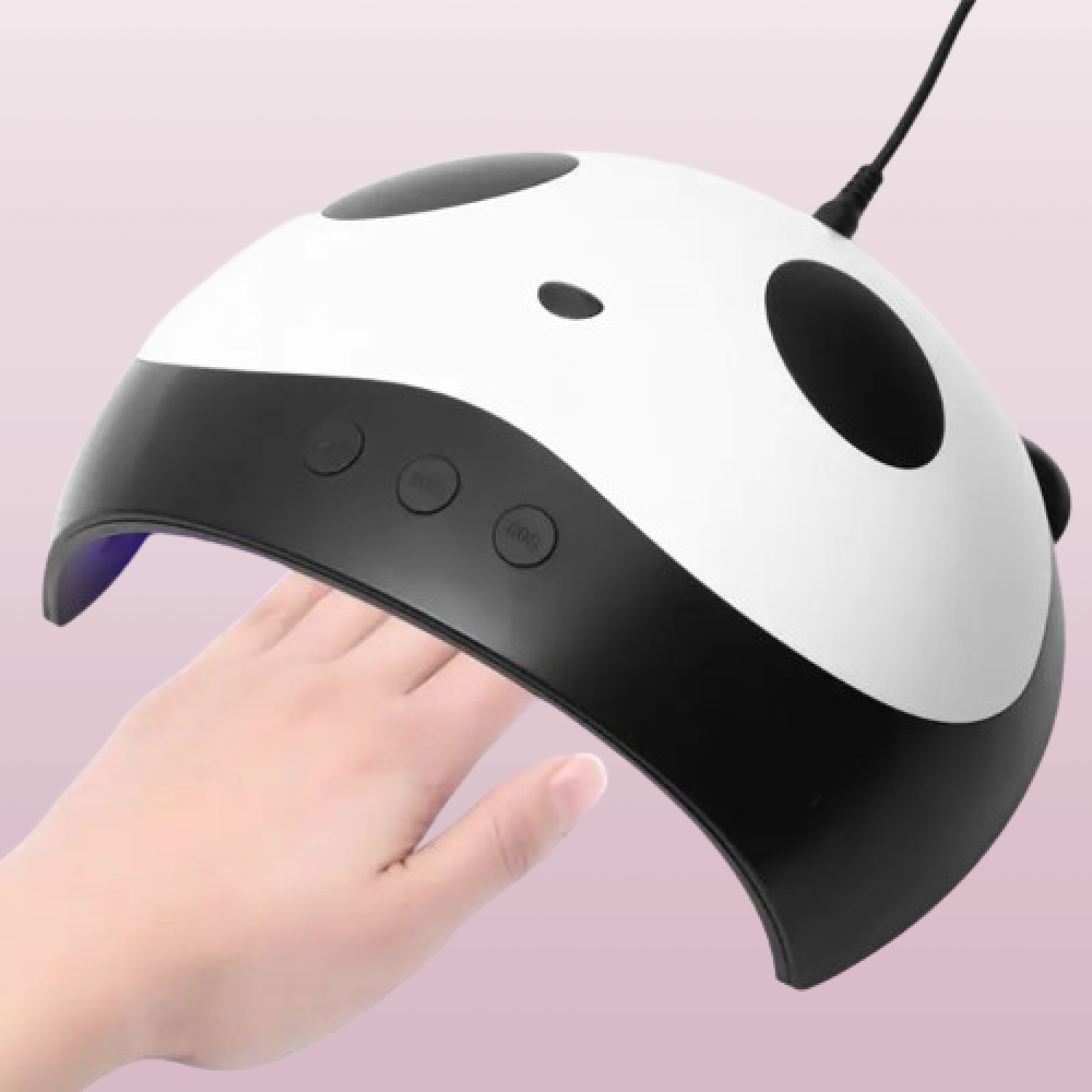 LÁMPARA LED LA EMILIANA PARA UÑAS UV PANDA LED BELLEZA RONDON - 2