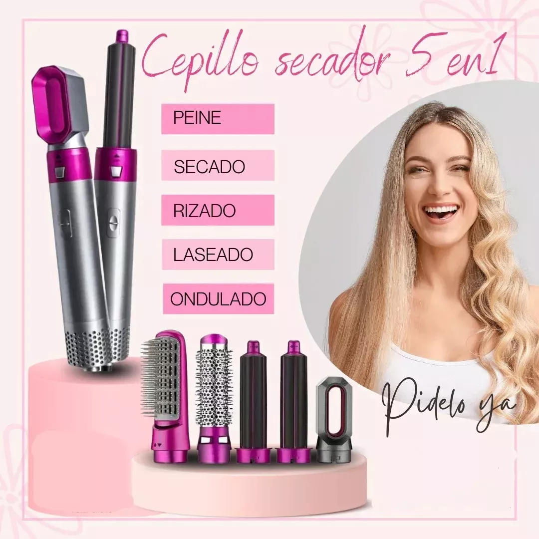 CEPILLO CABELLO BELLEZA MUJER PEIDADO VERSATIL RONDON - 8