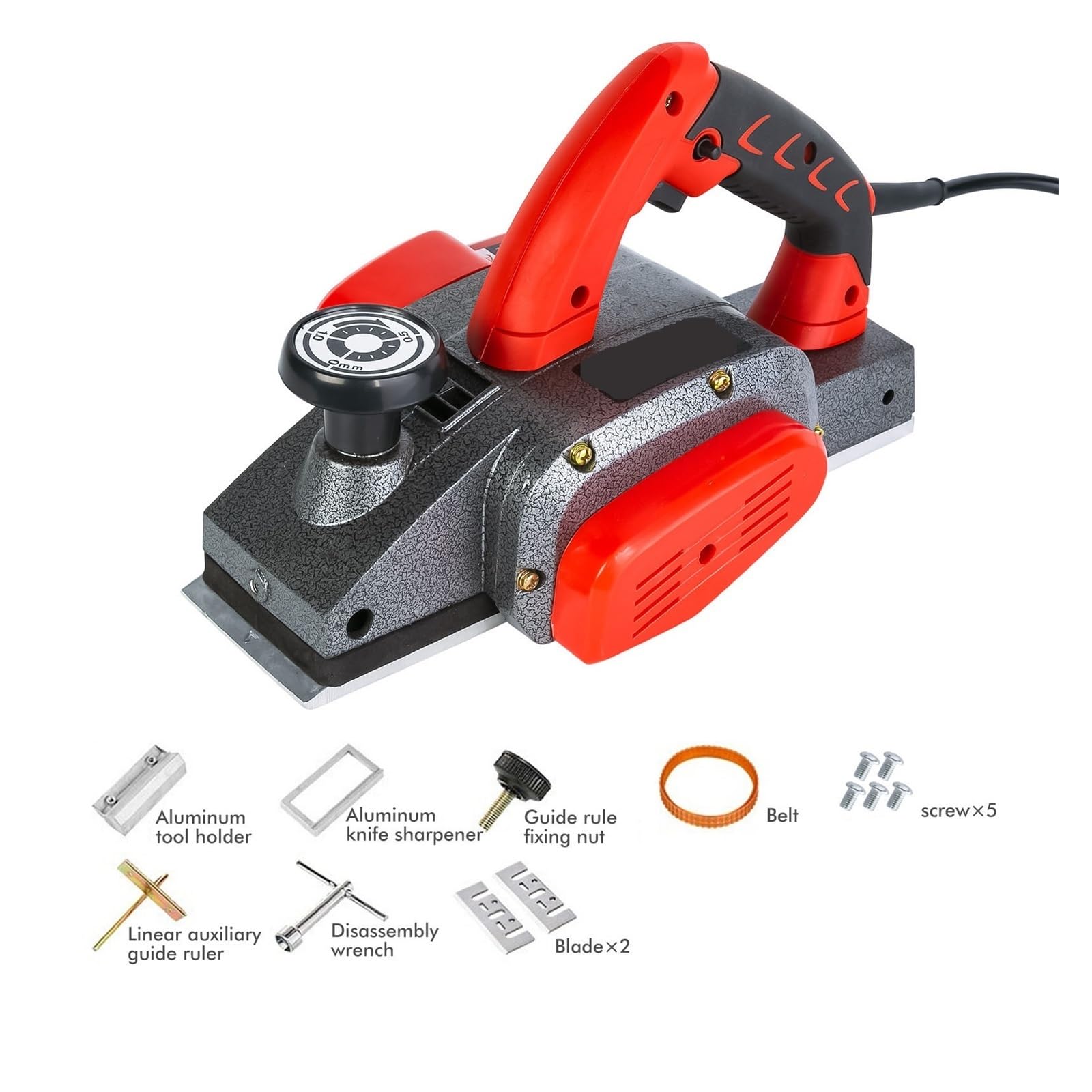 CEPILLO ELECTRICO PAKEWAY PULIDOR MADERA MULTIFUNCIONAL RONDON - 7