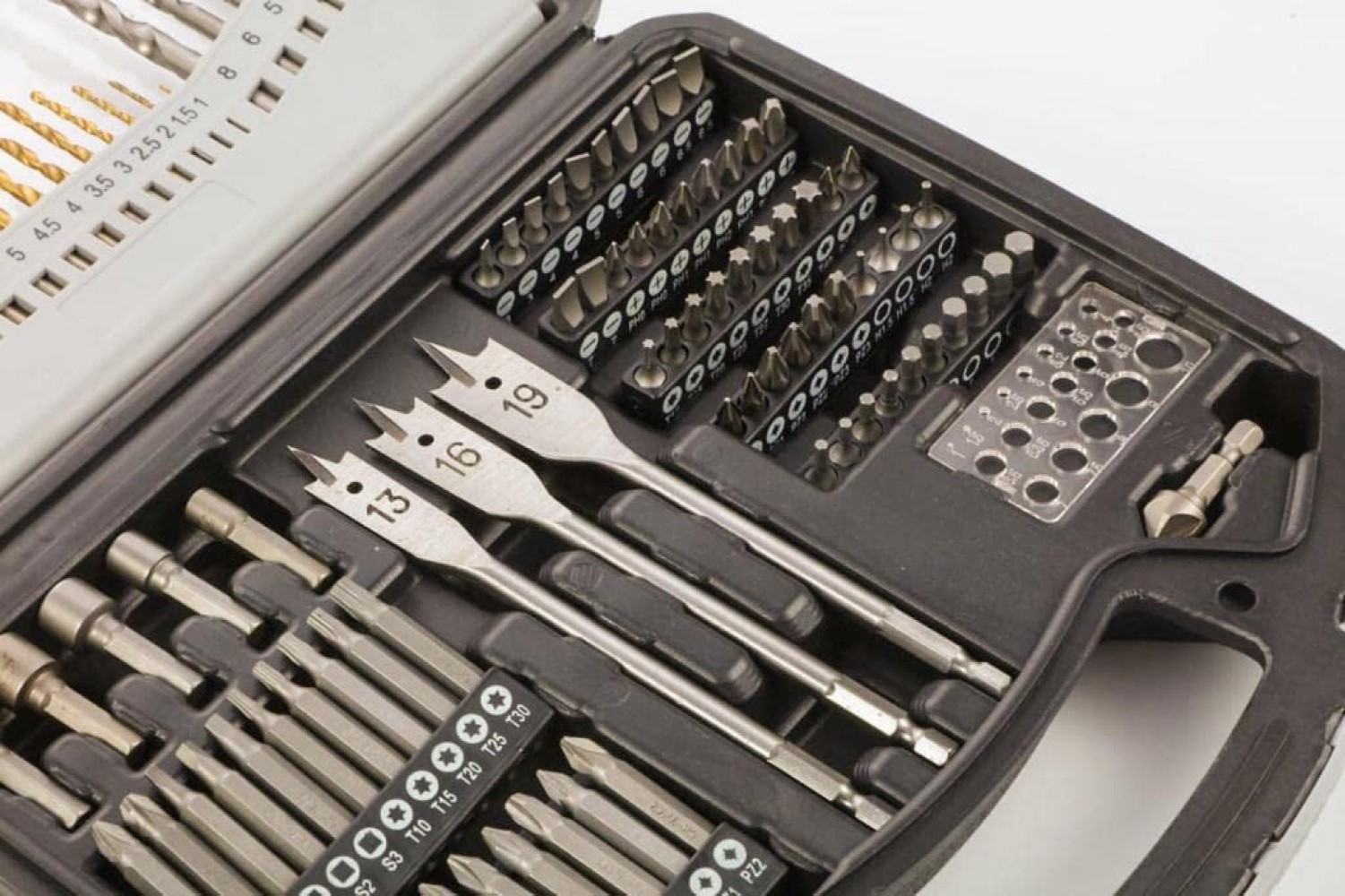 JUEGO DE BROCAS PAKEWAY PUNTAS CAJA HERRAMIENTAS REPARACION RONDON - 9