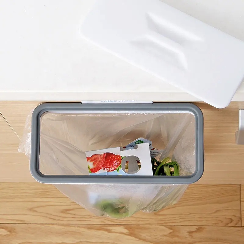 PORTA BOLSA DE BASURA BASURERO BAÑO COCINA PRACTICO RONDON - 4