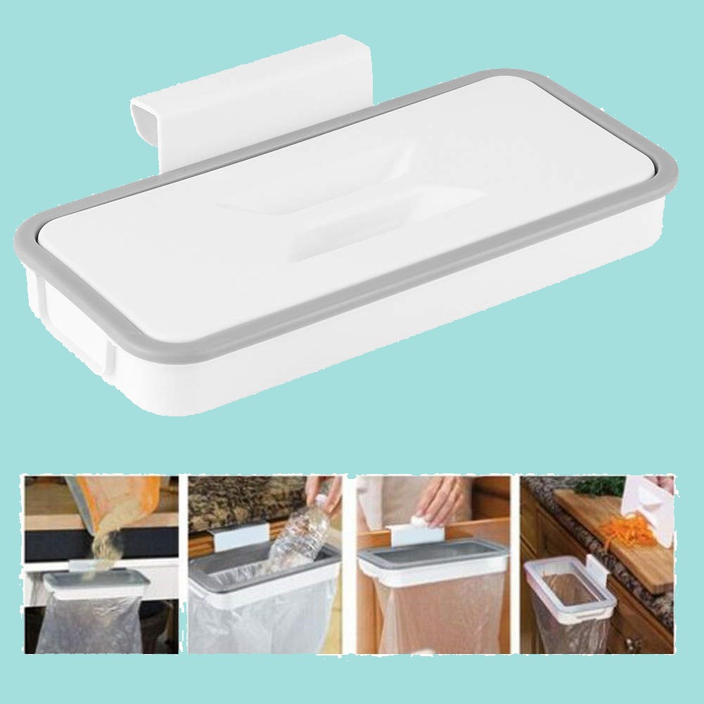 PORTA BOLSA DE BASURA BASURERO BAÑO COCINA PRACTICO RONDON - 6