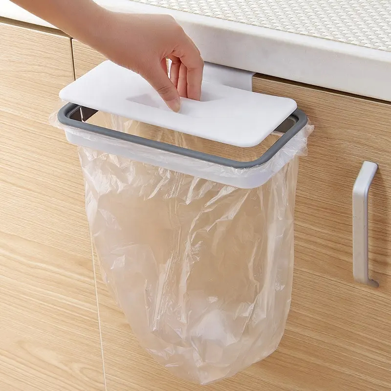 PORTA BOLSA DE BASURA BASURERO BAÑO COCINA PRACTICO RONDON - 7