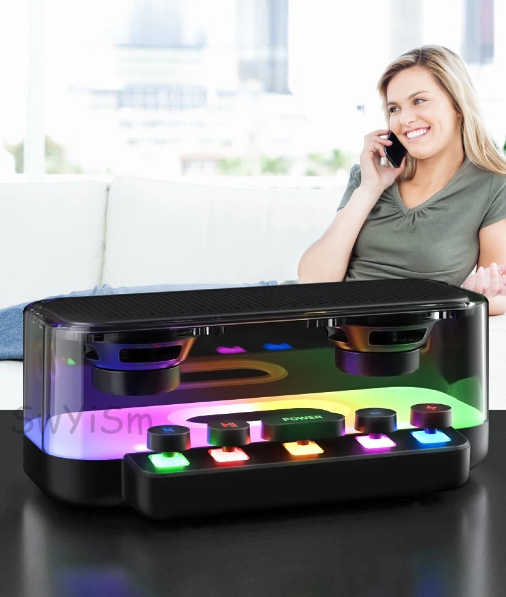 PARLANTE PORTÁTIL CAJA SONIDO BLUETOOTH EXTERIORES RONDON - 2