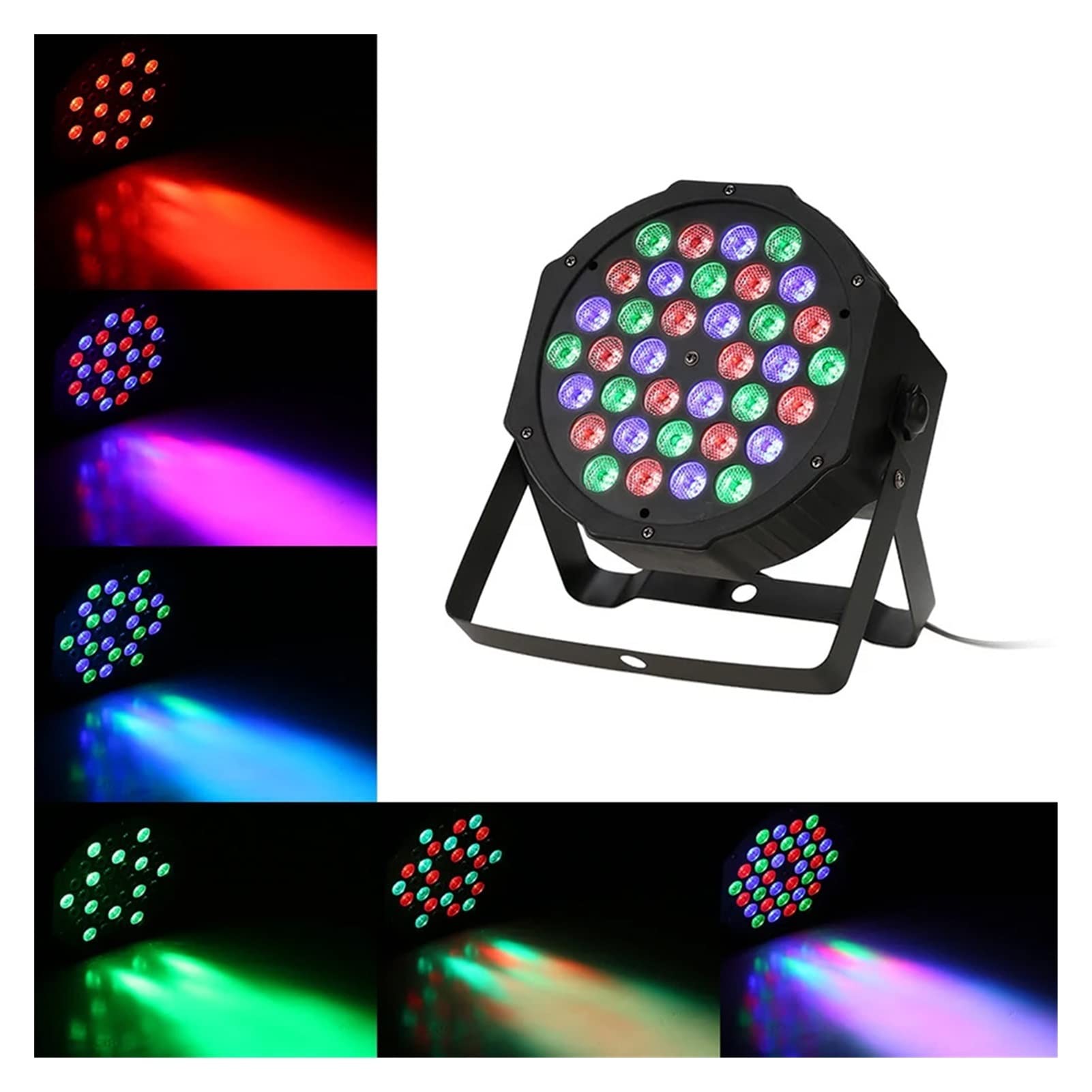 LUCES ESCENARIO LED RGB EFECTO ILUMINACIÓN DJ DISCO RONDON - 6