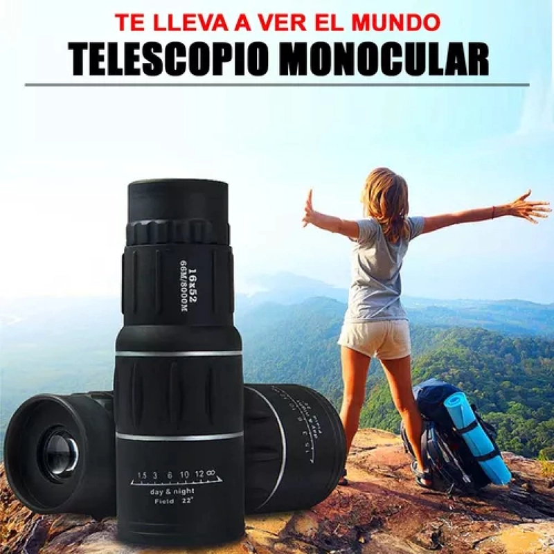 MONOCULAR HD COMPACTO DEFINICION ALCANCE PROFESIONAL RONDON - 4