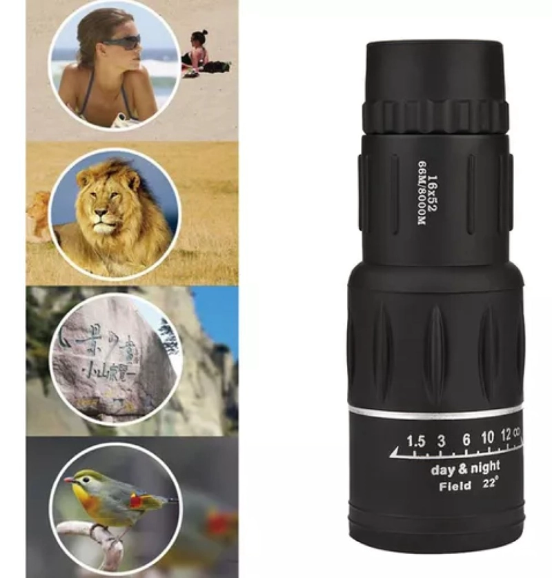 MONOCULAR HD COMPACTO DEFINICION ALCANCE PROFESIONAL RONDON - 5