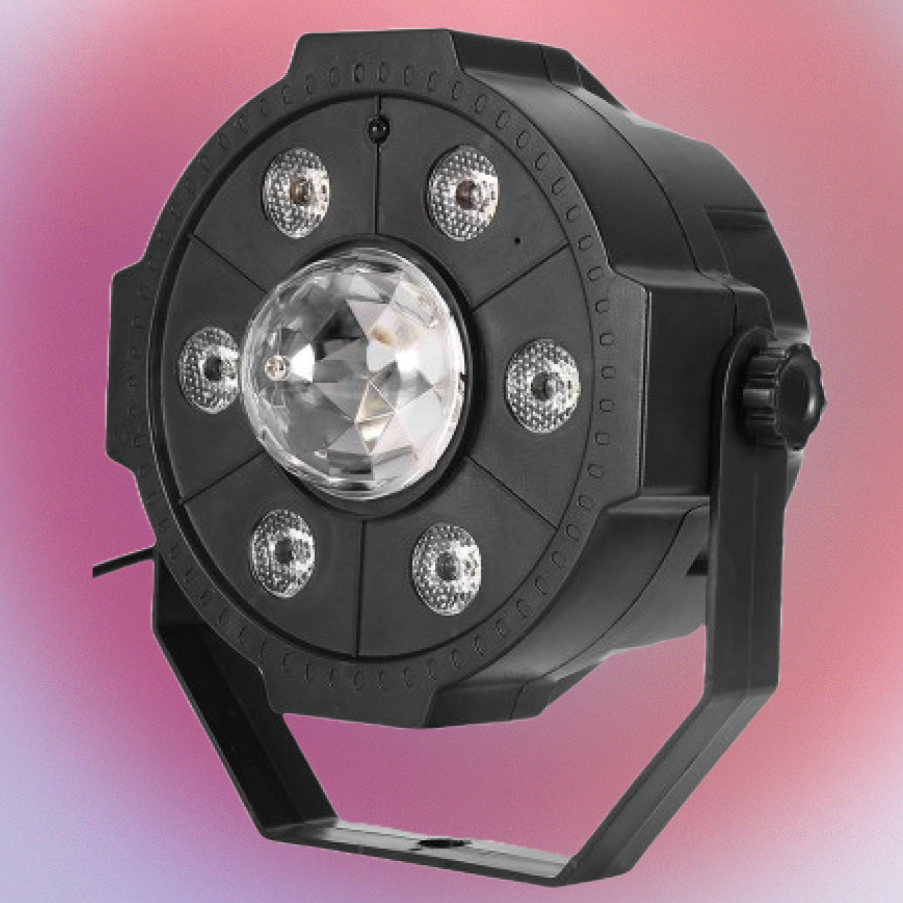 LUZ LED REFLECTOR RGBW PAR LED LUZ DISCO FIESTA RONDON - 5