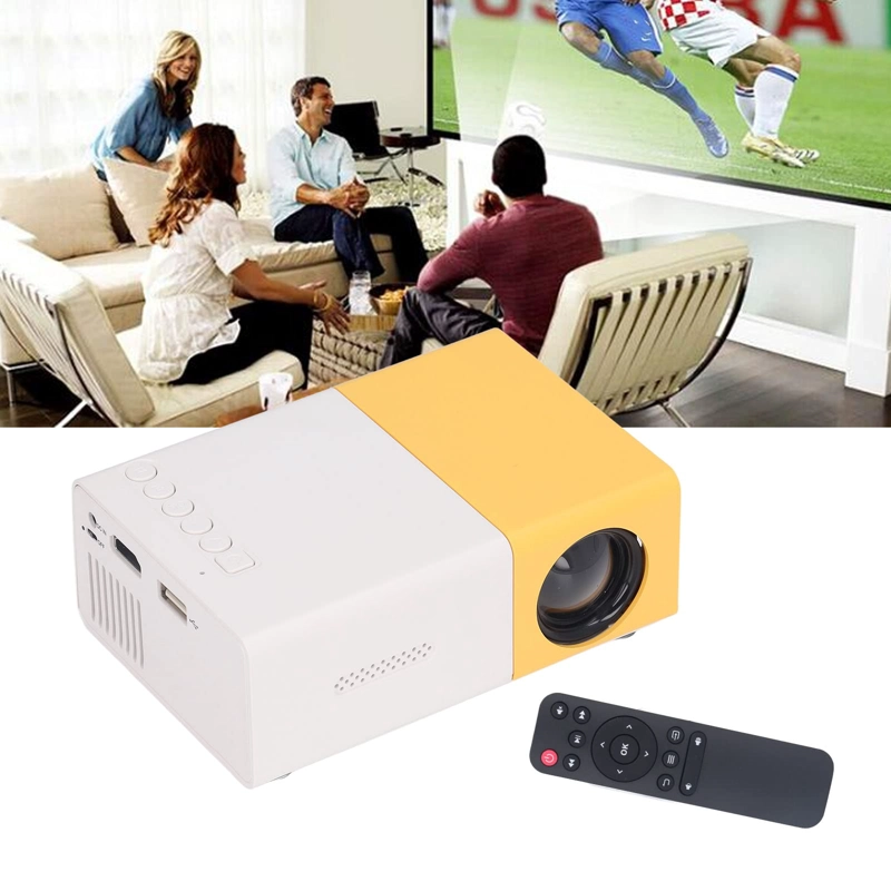 MINI PROYECTOR PORTÁTIL PROYECTOR PELÍCULAS CINE CASA RONDON - 8
