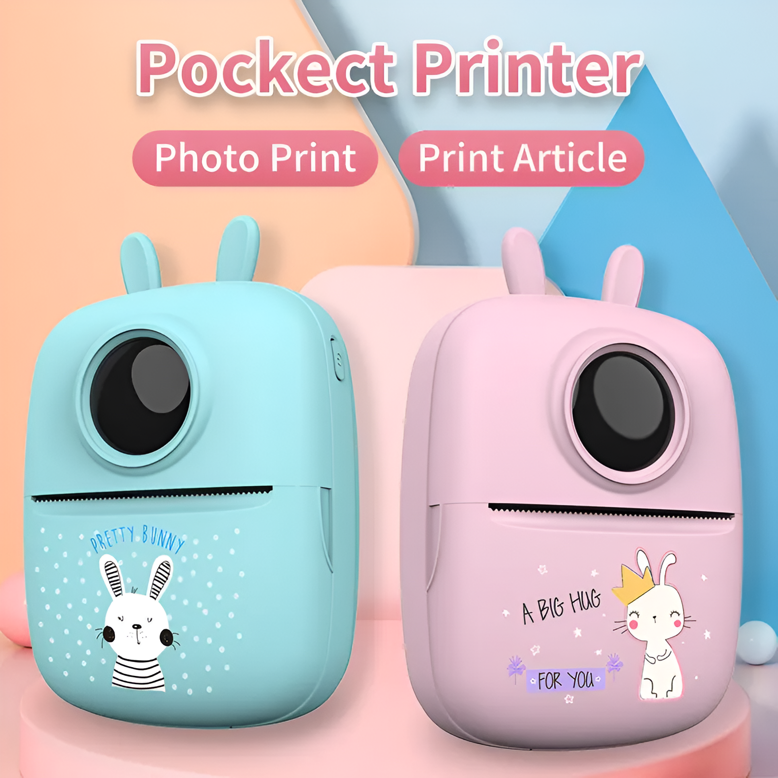 MINI IMPRESORA BOLSILLO INSTANTANEA SIN TINTA IMPRIME RONDON - 3