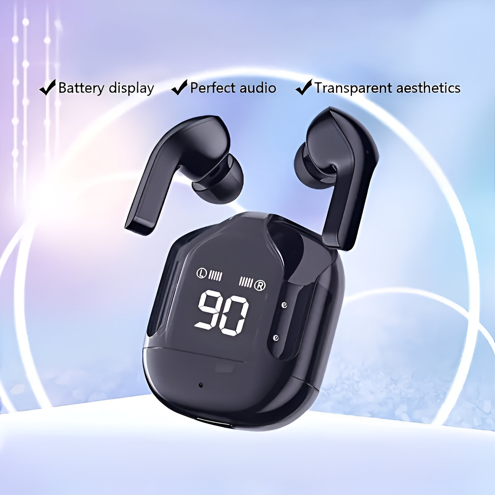 AUDIFONOS INALAMBRICOS MINI CALIDAD AUDIO BLUETOOTH RONDON - 4