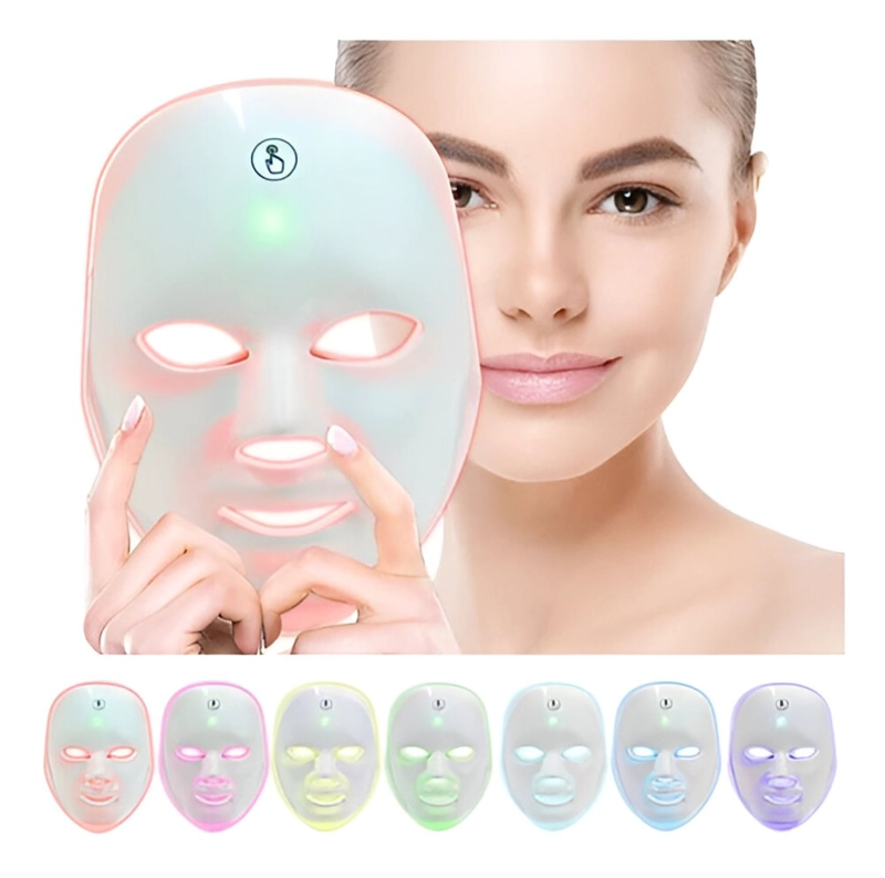 MASCARA FACIAL LED CUIDADO PIEL ANTI ENVEJECIMIENTO RONDON - 1