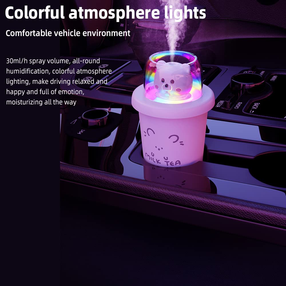 HUMIDIFICADOR ESCRITORIO HOGAR DIFUSOR AROMATICO USB RONDON - 2