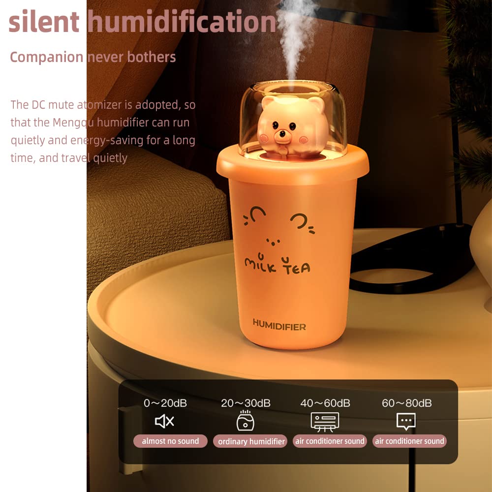 HUMIDIFICADOR ESCRITORIO HOGAR DIFUSOR AROMATICO USB RONDON - 3