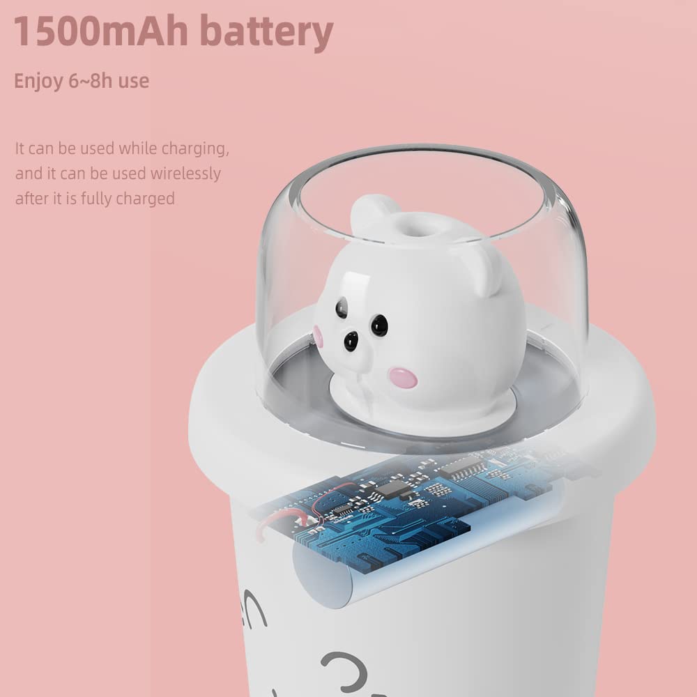 HUMIDIFICADOR ESCRITORIO HOGAR DIFUSOR AROMATICO USB RONDON - 4