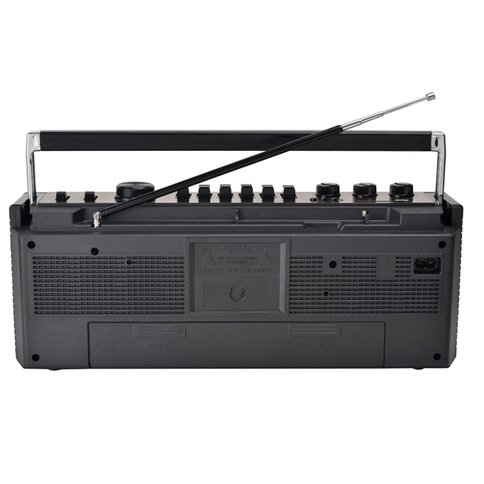 PARLANTE PORTÁTIL ALTAVOZ ESTÉREO RETRO INTEGRADO RONDON - 6
