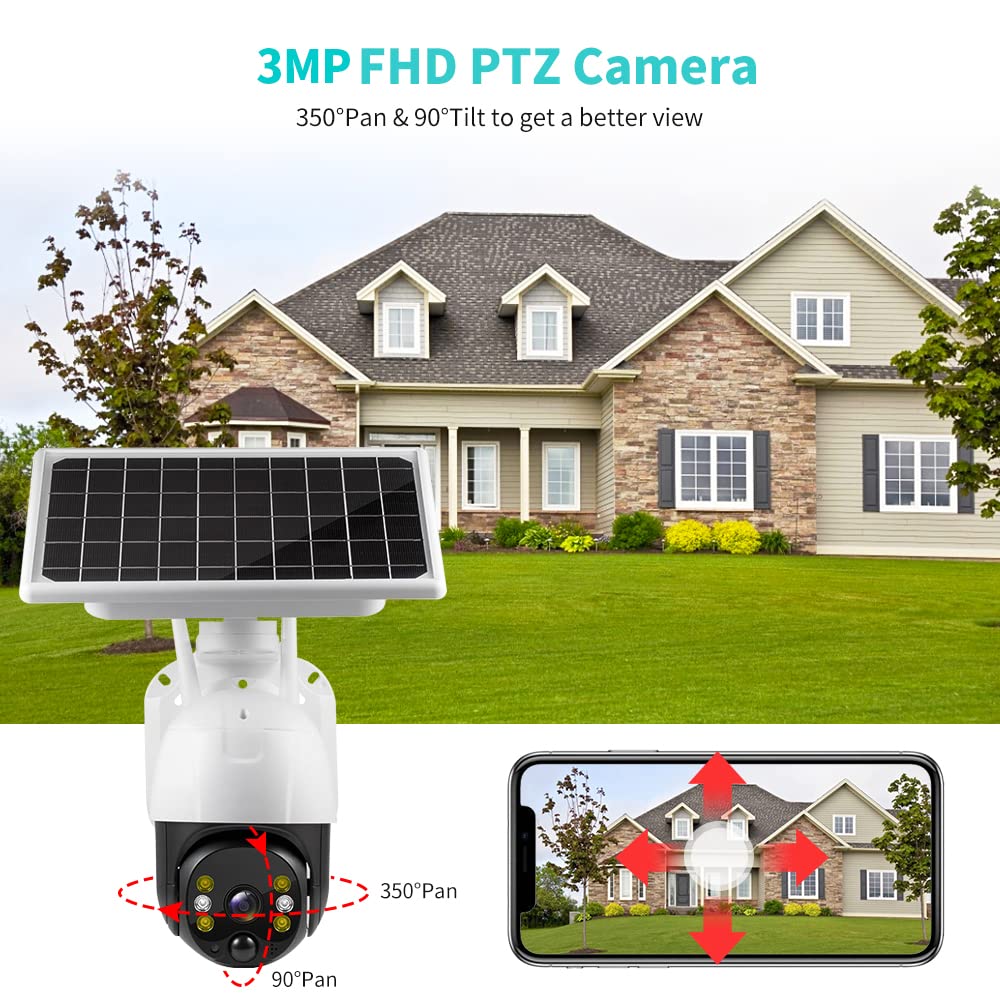 CAMARA VIGILANCIA SEGURIDAD HOGAR WIFI EXTERIORES RONDON - 1
