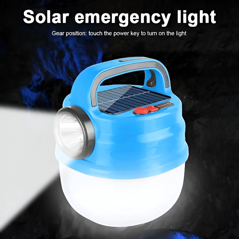 LUZ PORTÁTIL SOLAR DE MODA PARA ACAMPAR AL AIRE LIBRE RONDON - 1