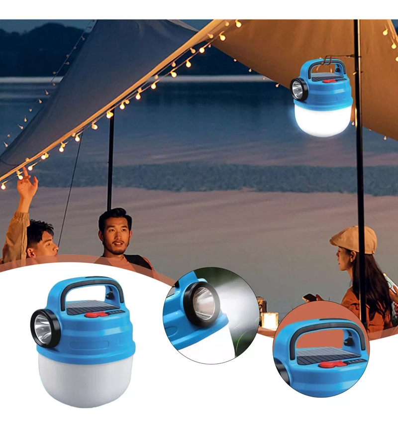 LUZ PORTÁTIL SOLAR DE MODA PARA ACAMPAR AL AIRE LIBRE RONDON - 4
