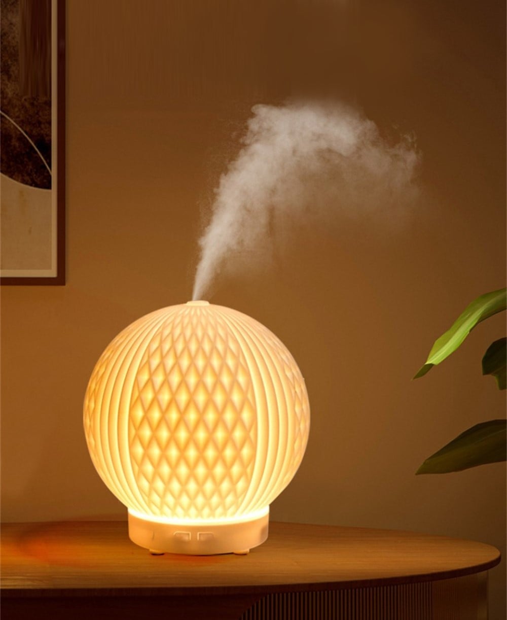 HUMIDIFICADOR DIFUSOR ESENCIAL AROMA LUZ HOGAR RONDON - 3