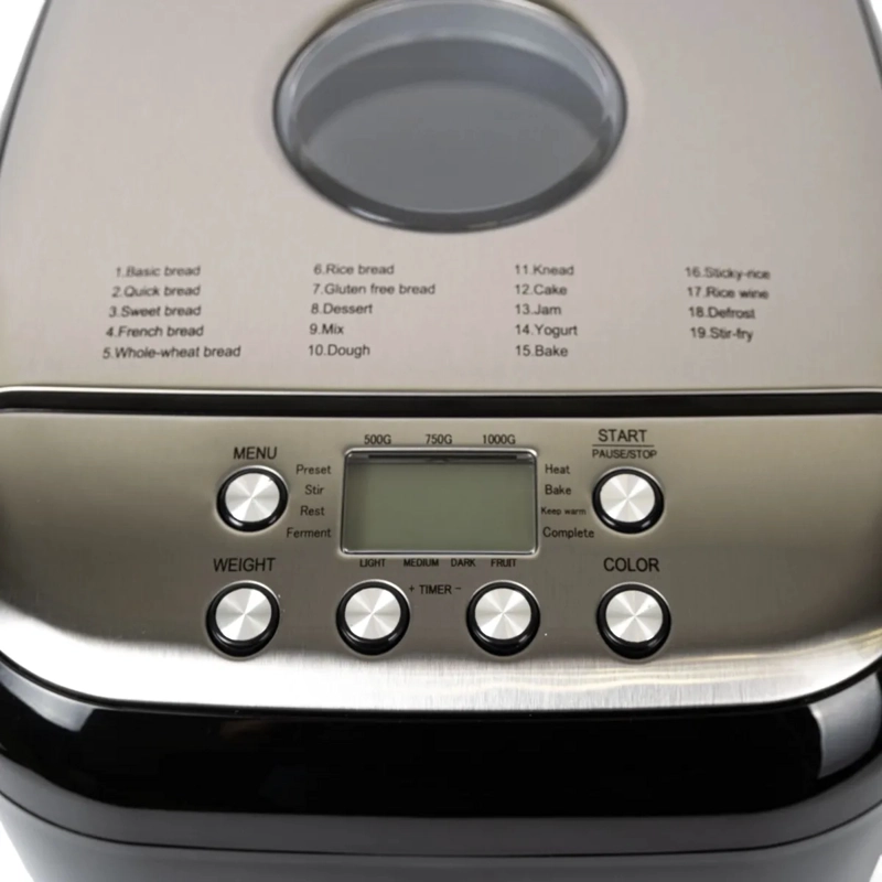 MÁQUINA HACER PAN AMASADOR AUTOMATICO HORNEAR RONDON - 9