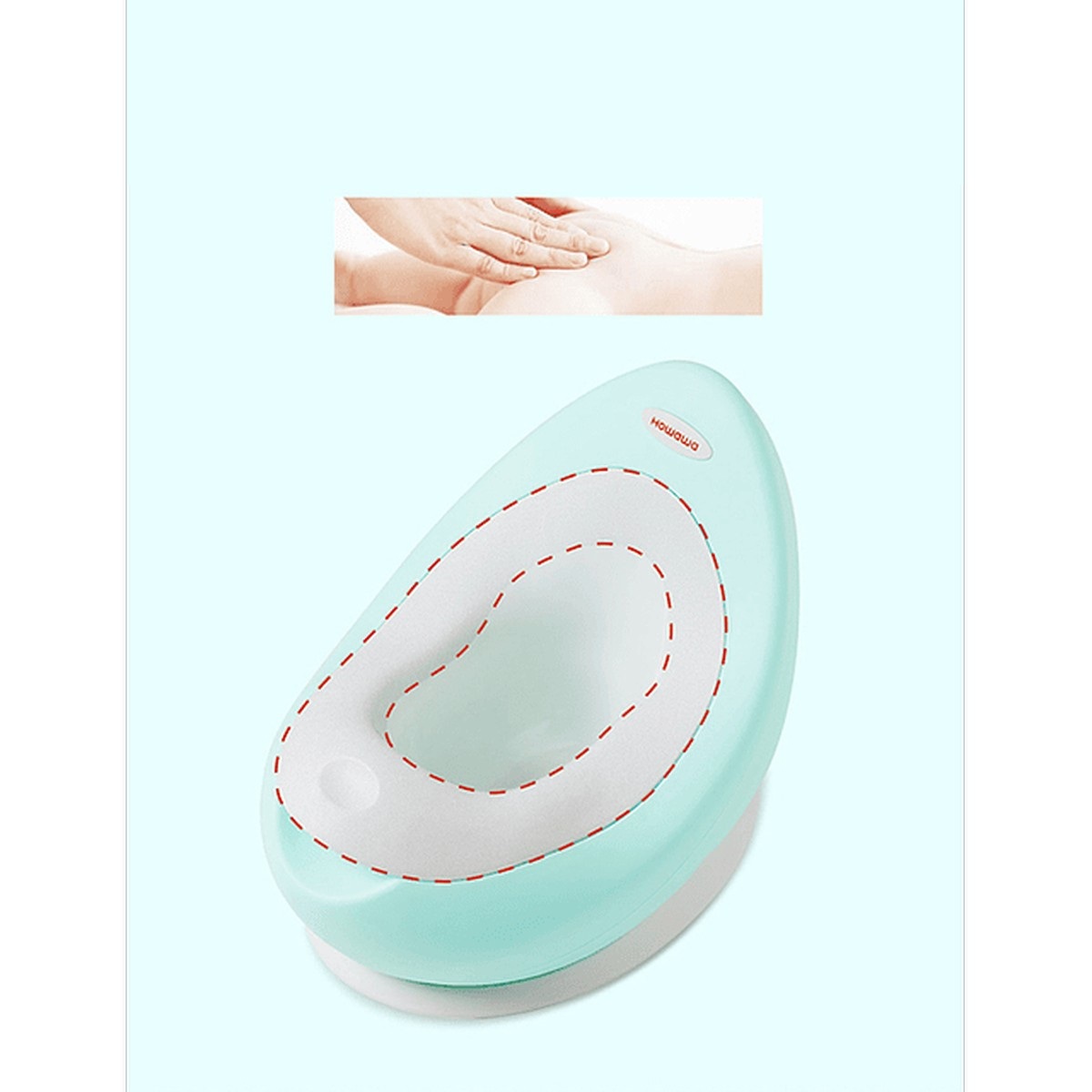 PELELA ENTRENADOR ORINAL ASIENTO INODORO BEBÉ RONDON - 6