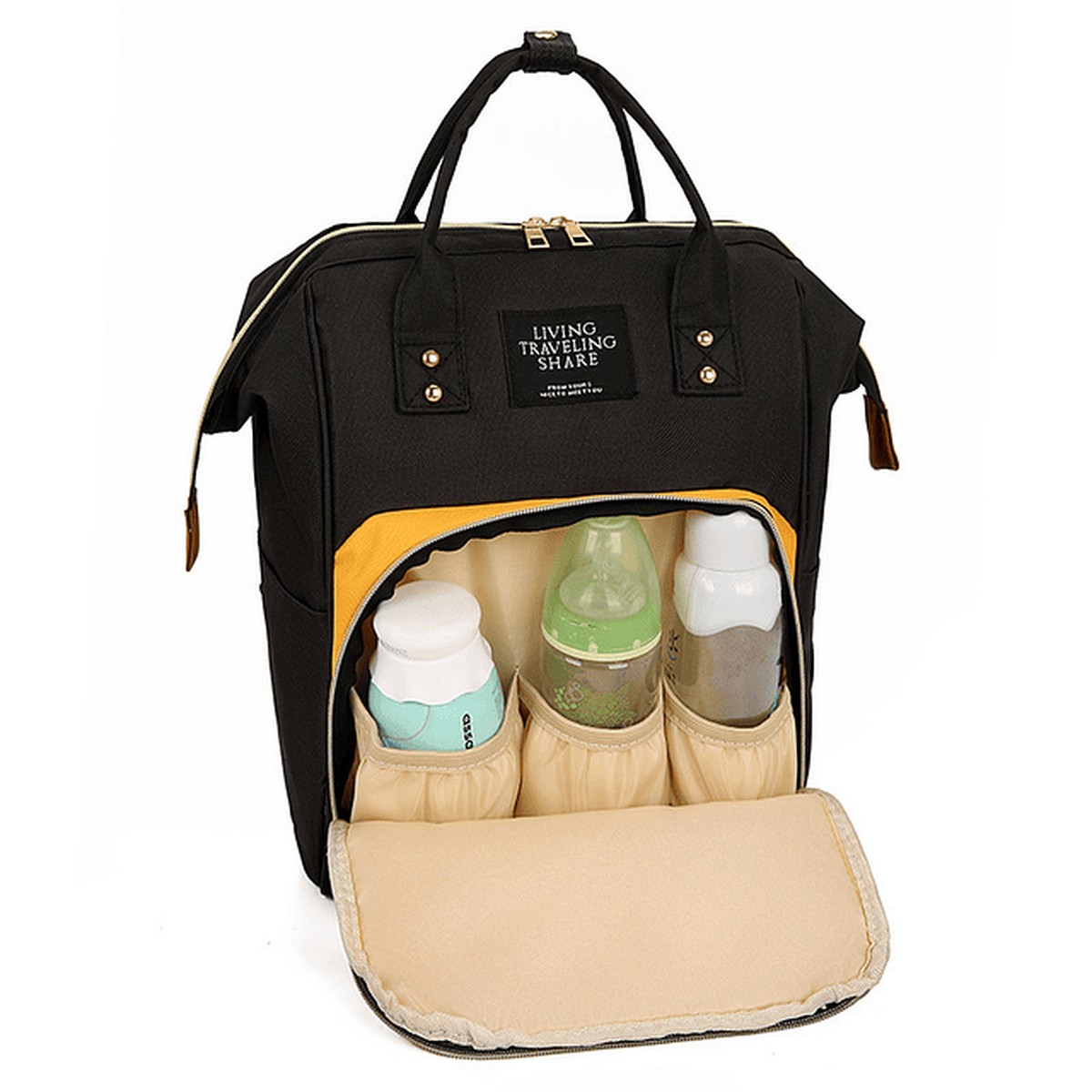 MOCHILA PAÑALERA TÉRMICA BEBÉ NIÑOS REGALO MALETA RONDON - 6