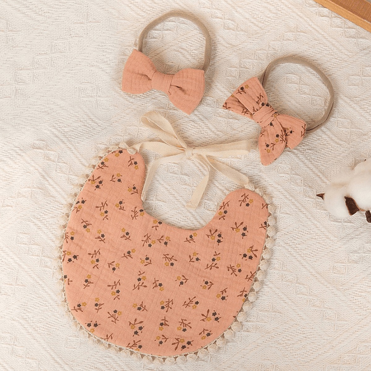 BABERO BEBE BANDANA VESTUARIO ELEGANCIA CALIDAD RONDON - 6