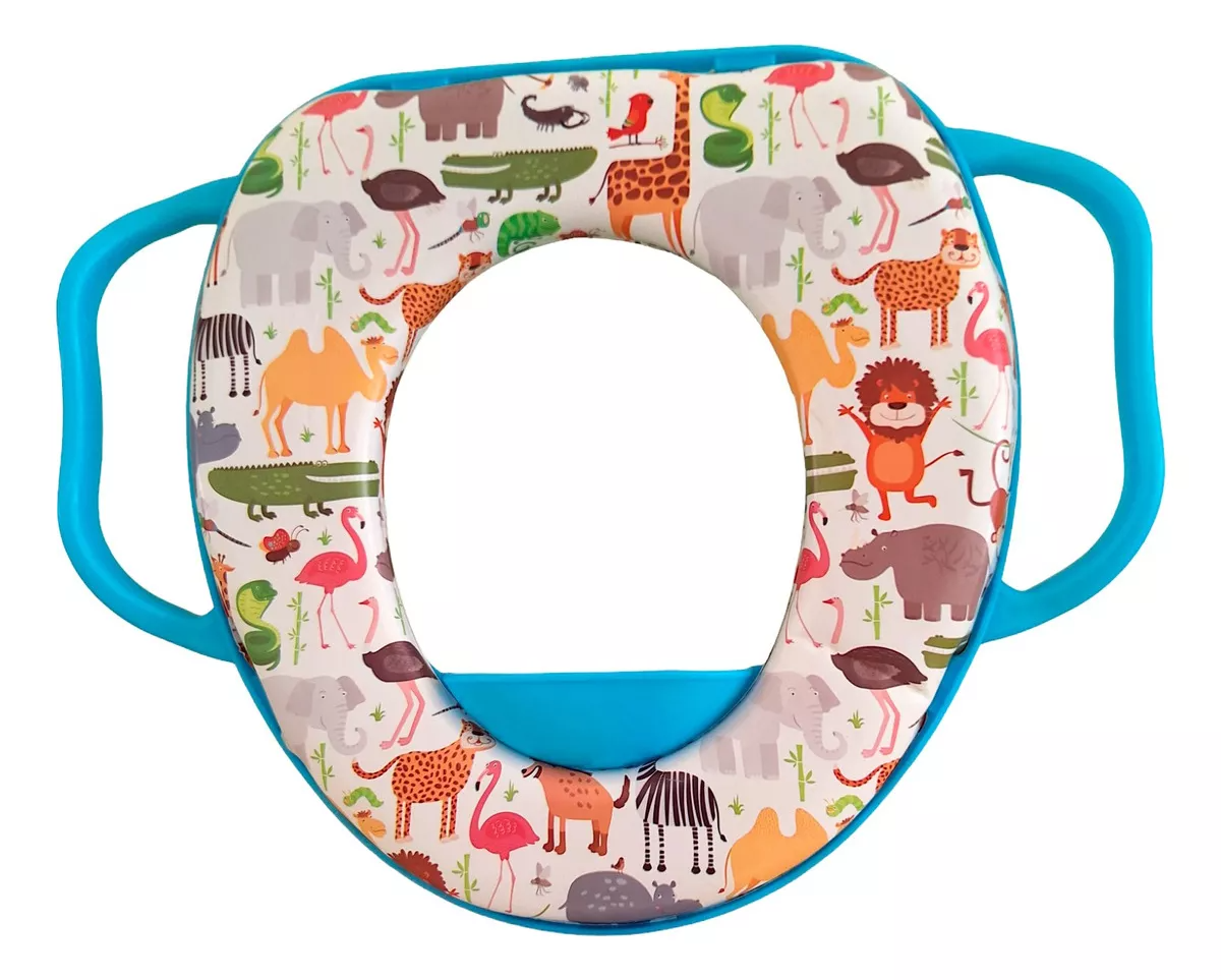 ADAPTADOR ASIENTO INODORO BEBE ACOLCHADO SUAVE RONDON - 7