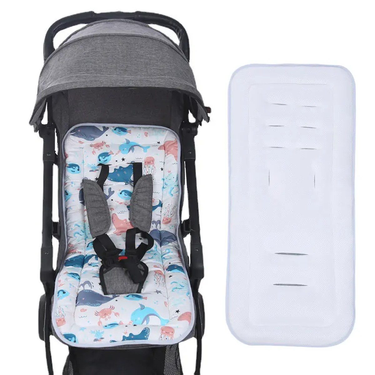 FUNDA COCHE BEBE CUBRE  COCHECITO TRANSPIRABLE RONDON - 9