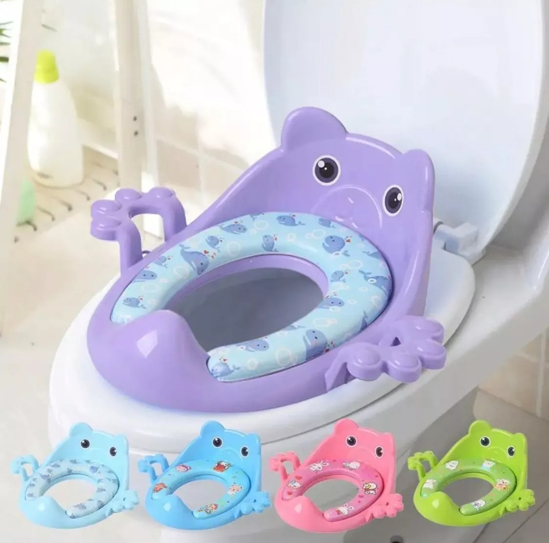 ADAPTADOR ASIENTO ENTRENAMIENTO BEBE SUAVE BAÑO RONDON - 3